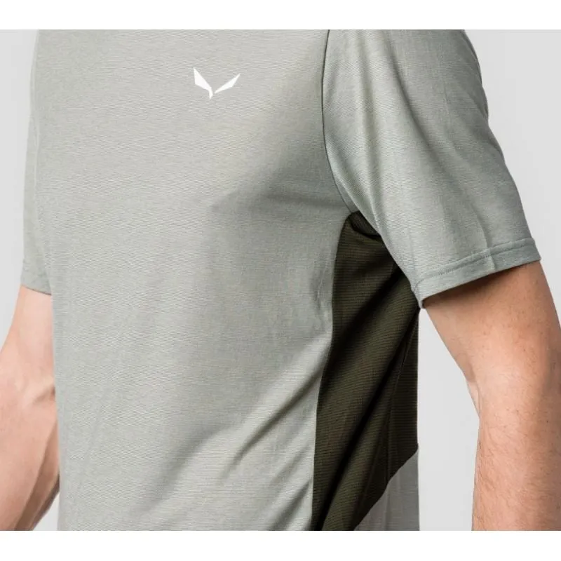 CAMISETA Hombre Salewa PUEZ HYB DRY (sombra)