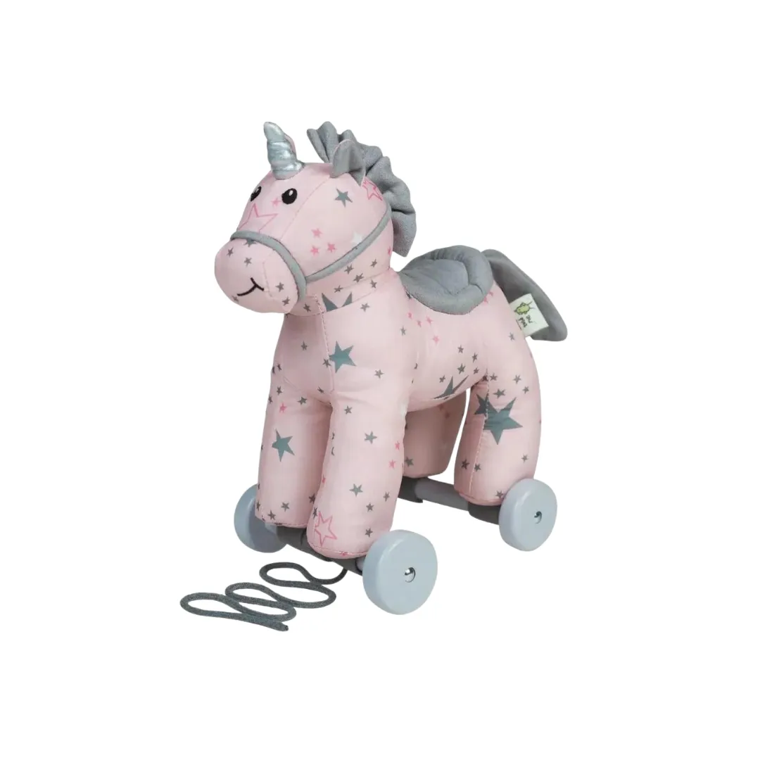 Celeste Unicorn Pull Along Toy