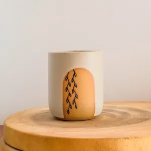 Ceramic Tumbler - Botanical Arch