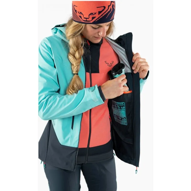 Chaqueta de esquí de travesía para mujer Dynafit FREE INFINIUM HYBRID JKT W (azul marino)