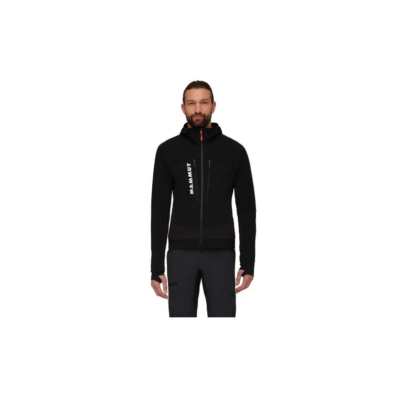 Chaqueta Mammut Chaqueta con capucha Aenergy SO Hybrid para hombre (negra)