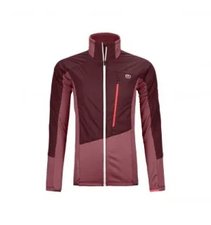 Chaqueta polar Ortovox Westalpen Swisswool Hybrid (Winetasting) mujer