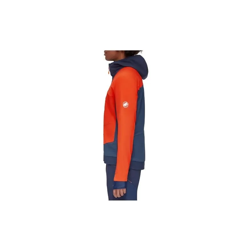 Chaqueta Soft Shell Mammut Aenergy SO Hybrid (hot red navy) Hombre