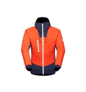 Chaqueta Soft Shell Mammut Aenergy SO Hybrid (hot red navy) Hombre