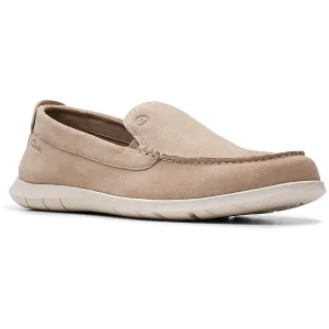 Clarks Mens FLEXWAY STEP Leather Slip On Boat Shoes