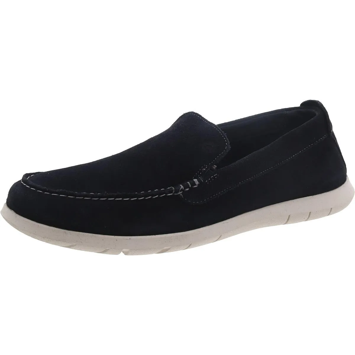 Clarks Mens FLEXWAY STEP Leather Slip On Boat Shoes