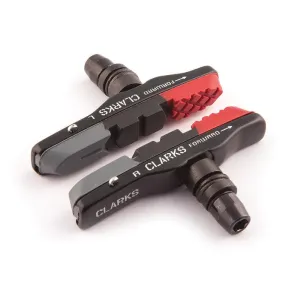 Clarks MTB Elite 72mm 3-C Alloy V-Brake Shoes/Pads 1 Pr