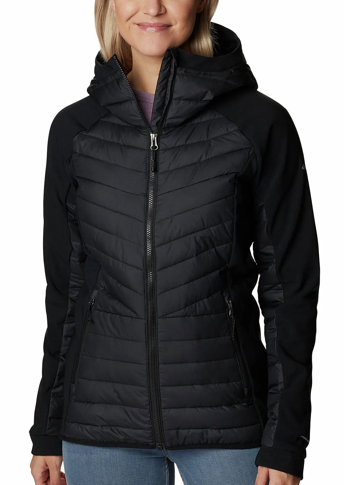 Columbia Women's Powder Lite Hybrid Hooded Jacket