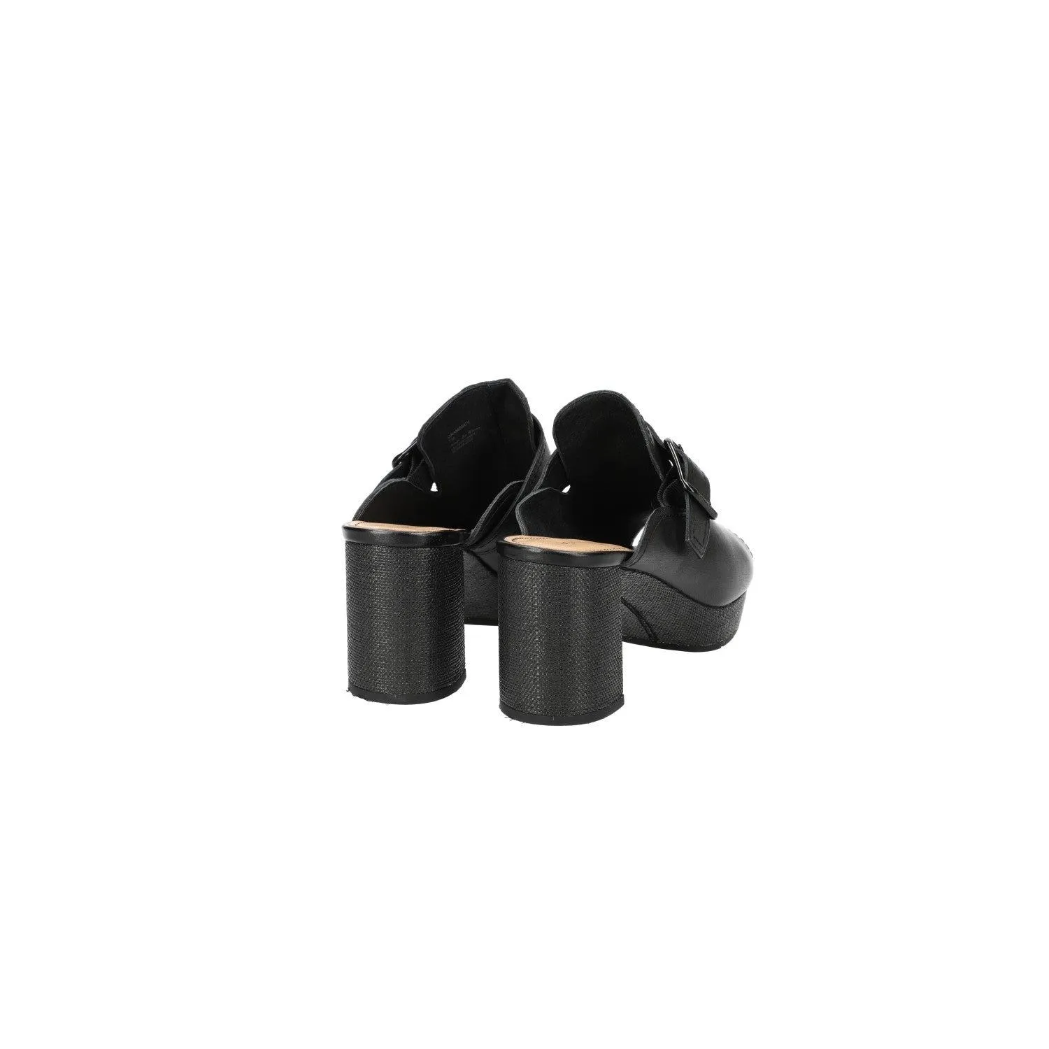 Donald Pliner Gramercy Platform Shoes Leather Black Colour For Women