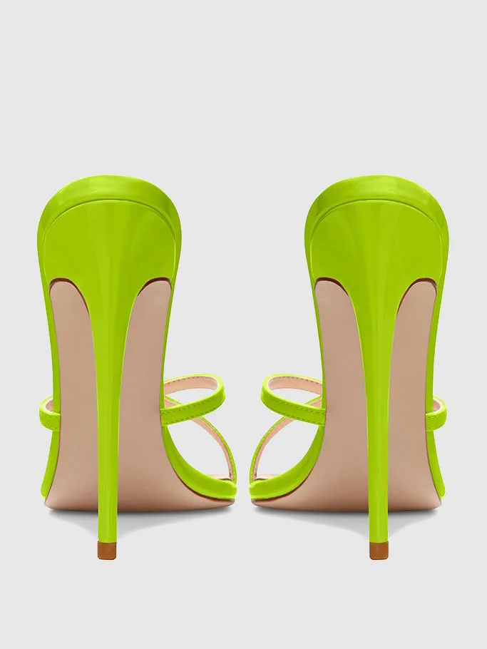 Donatella Mule - Lime