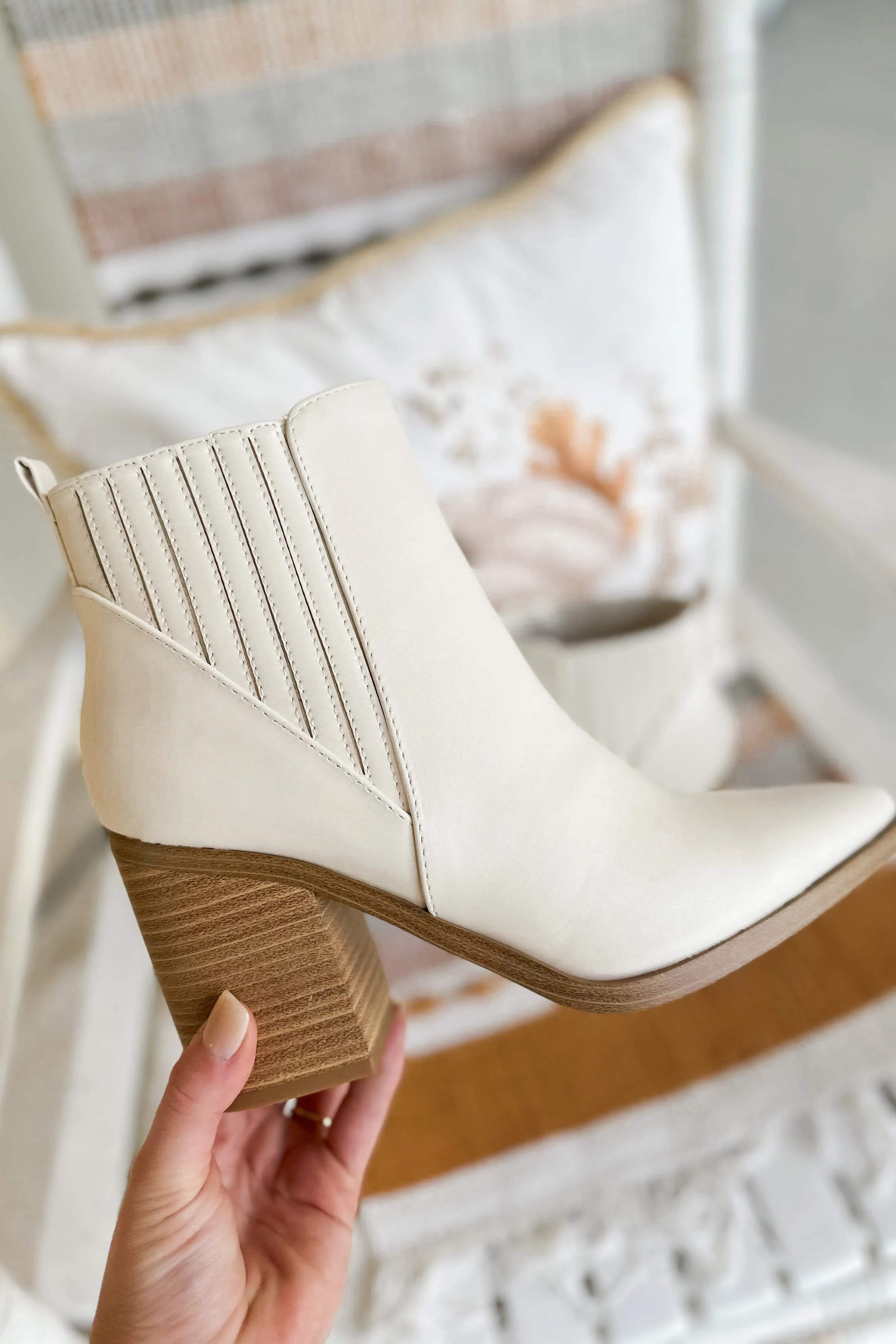 Duvets Pointed Toe Ankle Boot  *FINAL SALE*