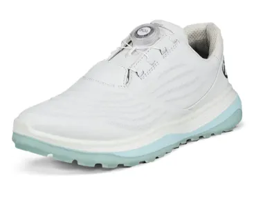 Ecco Women's BOA LT1 Golf Shoe - White/Blanc