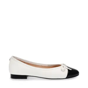 Ellison Flat Shoe COCONUT MLK/BLK