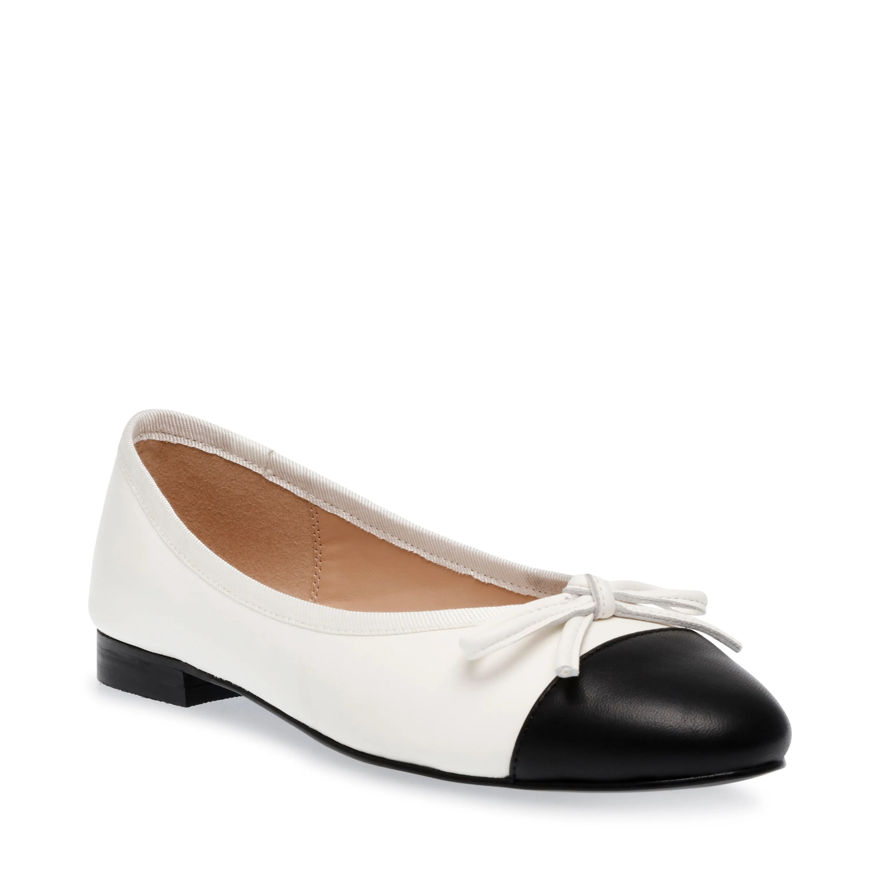 Ellison Flat Shoe COCONUT MLK/BLK