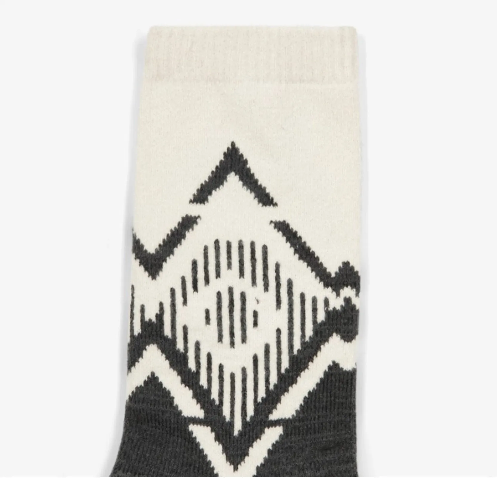 Erica Jacquard Knit Sock (No Grip)