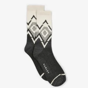 Erica Jacquard Knit Sock (No Grip)