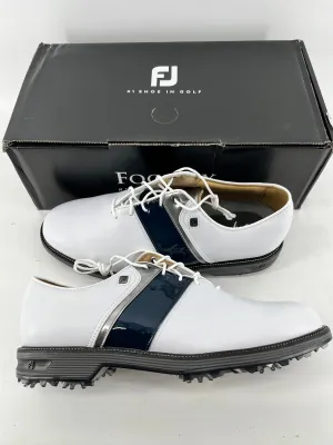 Footjoy Myjoys Premiere Series Packard Golf Shoes Custom Right 9XW Left 9.5XW