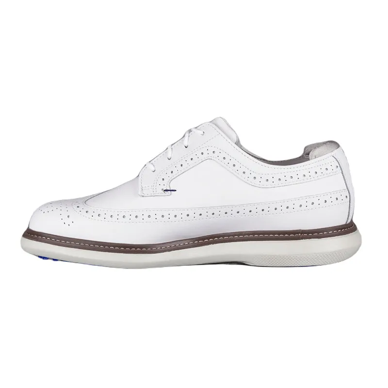 FOOTJOY Traditions Men's Spiked Shoes (White)