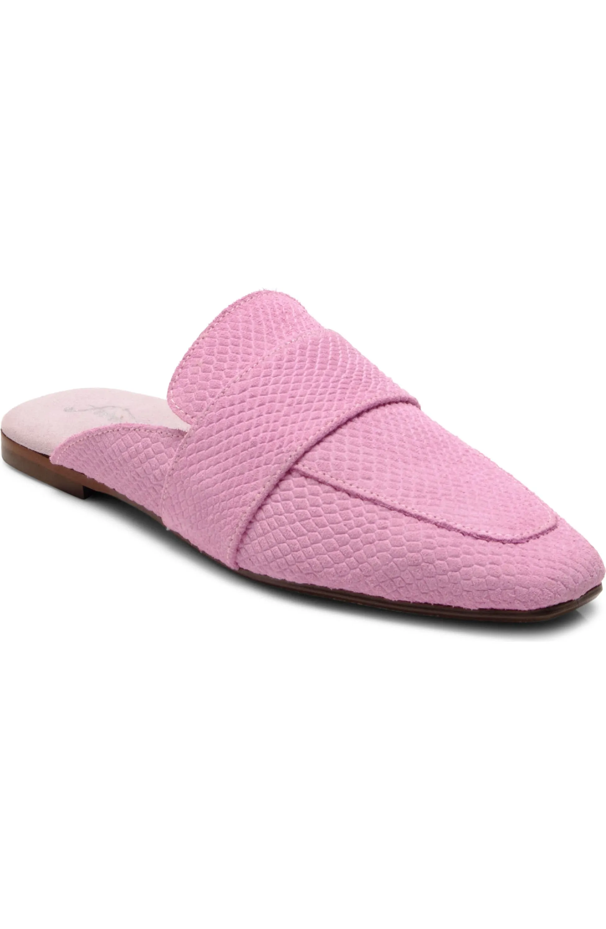 Free People Shoes At Ease 2.0 Loafer Mule in Thistle Pink