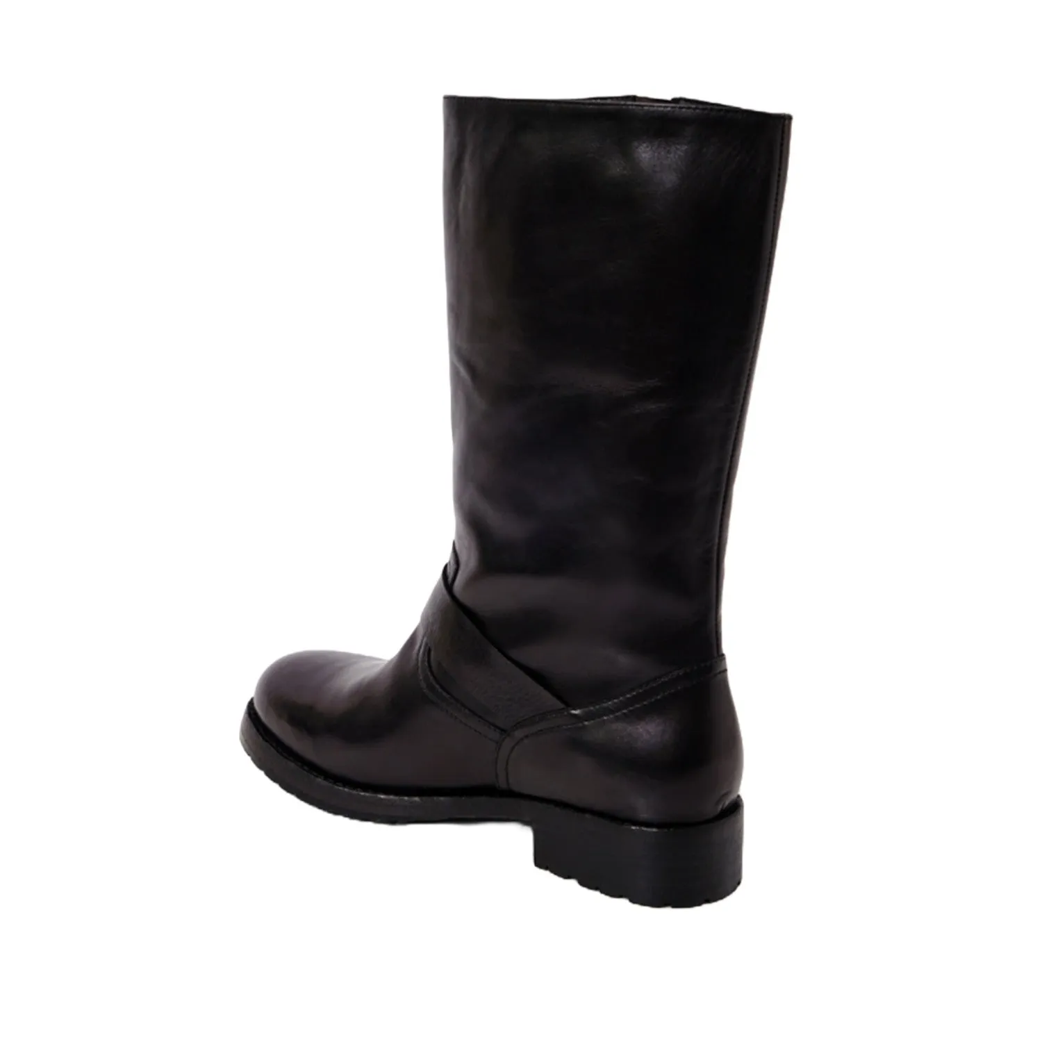 Free People Women's Ride or Die Engineer Boot in Black