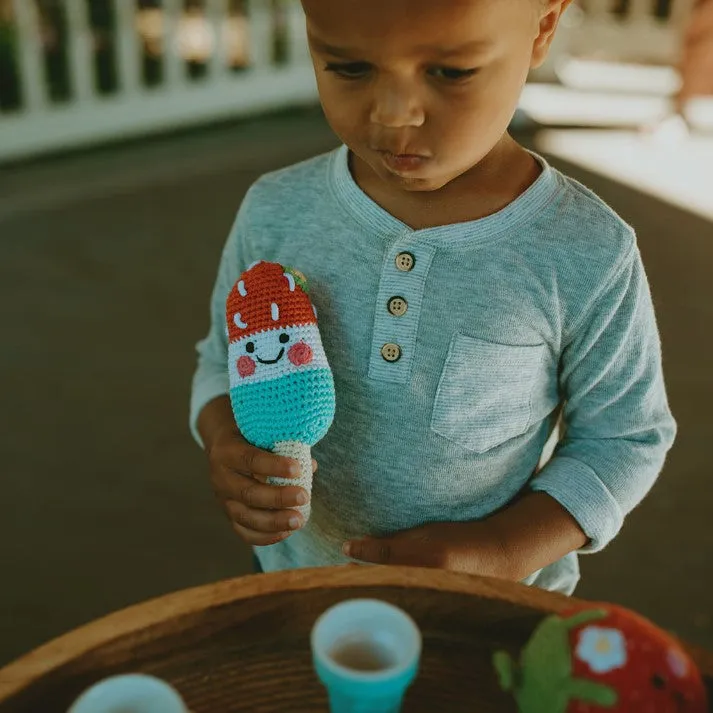 Friendly Ice Lolly Rattle