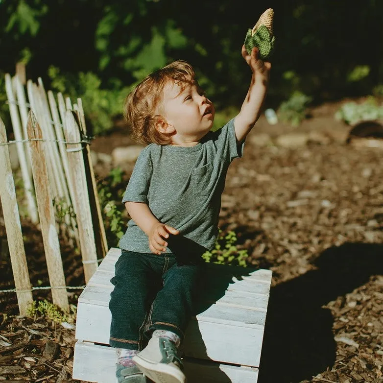 Friendly Sweetcorn Rattle