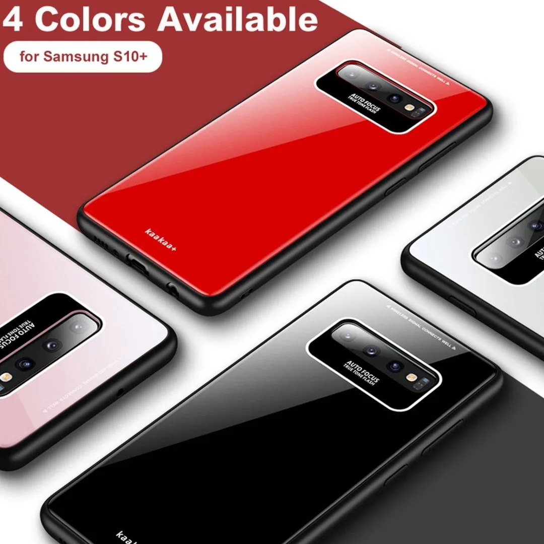 Galaxy S10 Plus Luxury Soft Edge Acrylic Case