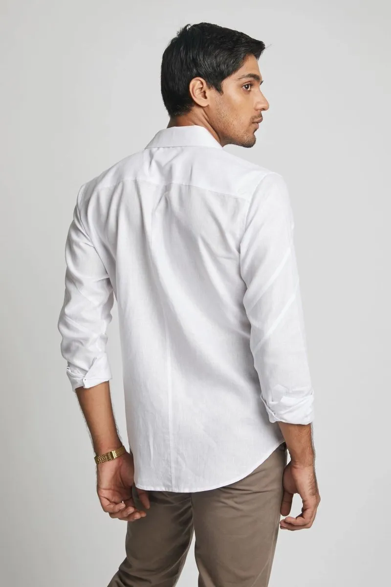 Galaxy Seam Shirt White