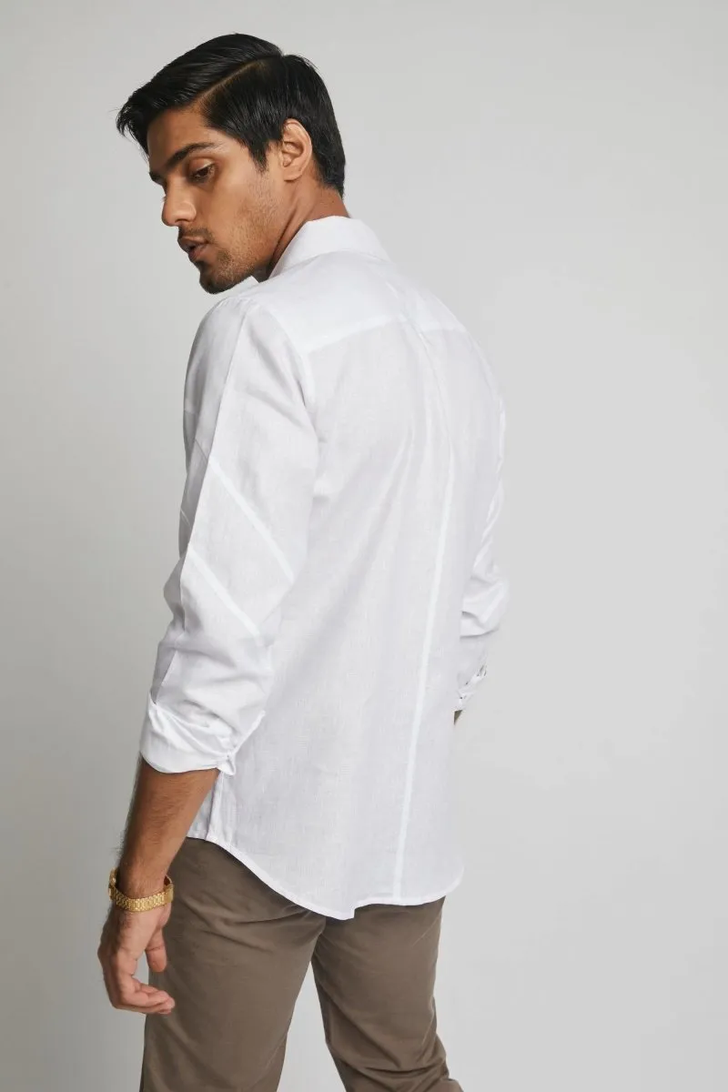 Galaxy Seam Shirt White