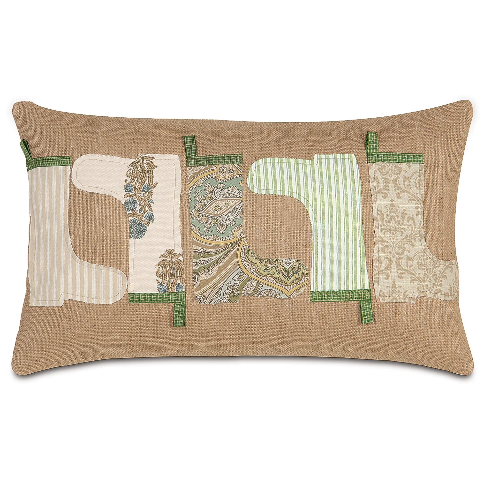 Garden Wellies Throw Pillow Cover 13x22