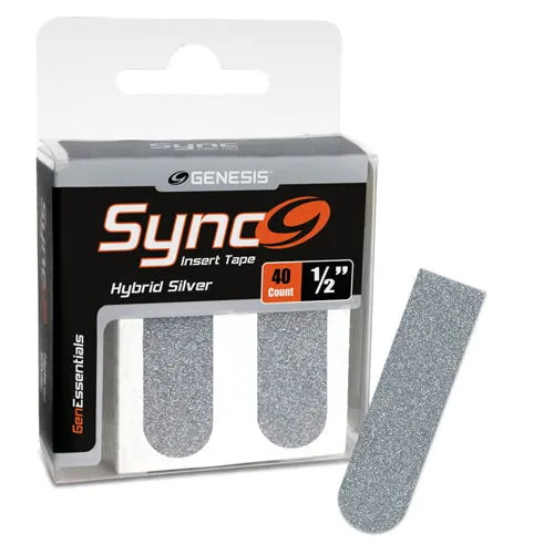 Genesis Sync Silver <br>Hybrid Insert Tape <br>Silver