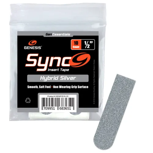 Genesis Sync Silver <br>Hybrid Insert Tape <br>Silver