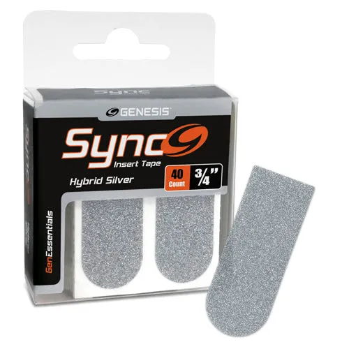 Genesis Sync Silver <br>Hybrid Insert Tape <br>Silver