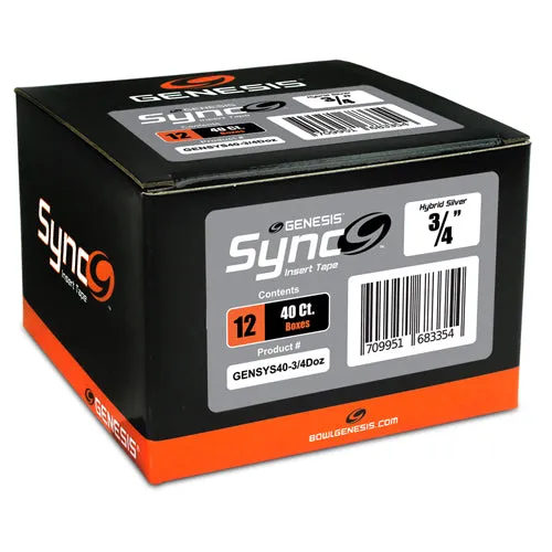 Genesis Sync Silver <br>Hybrid Insert Tape <br>Silver