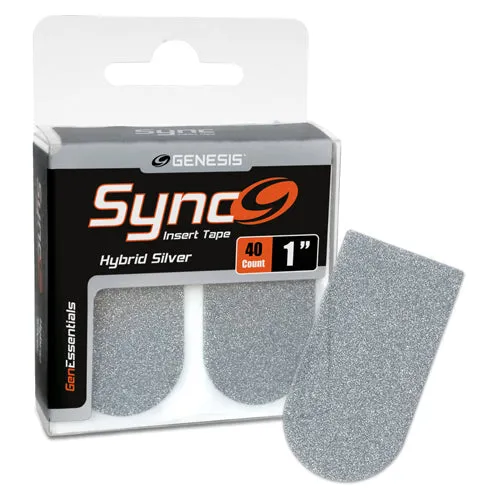 Genesis Sync Silver <br>Hybrid Insert Tape <br>Silver