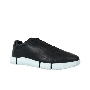 GEOX - Mens faux leather sneakers