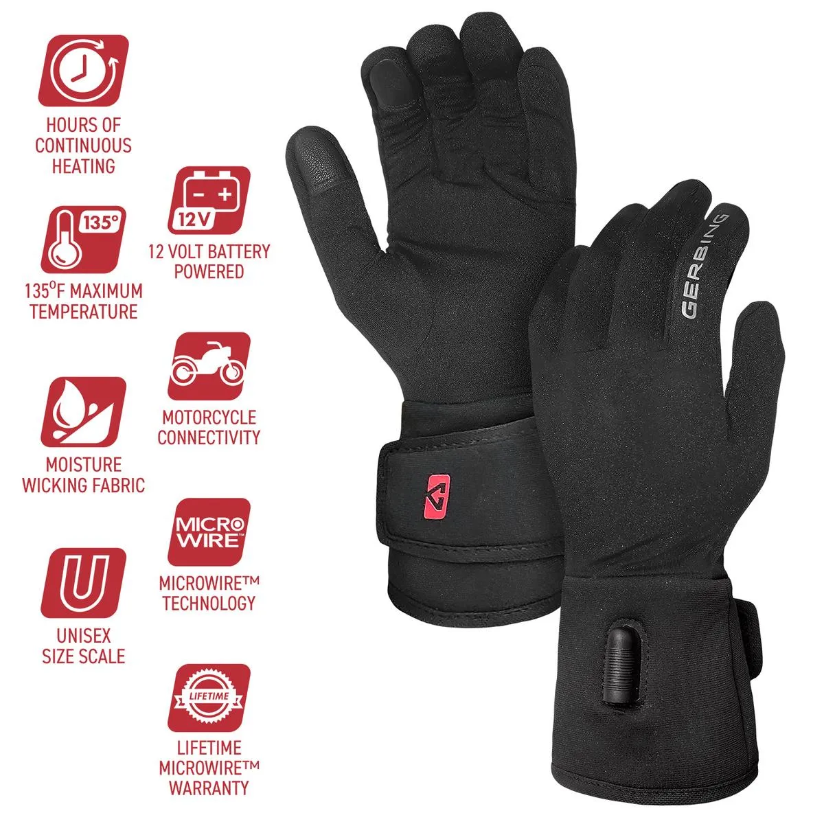 Gerbing 12V Heated Glove Liners