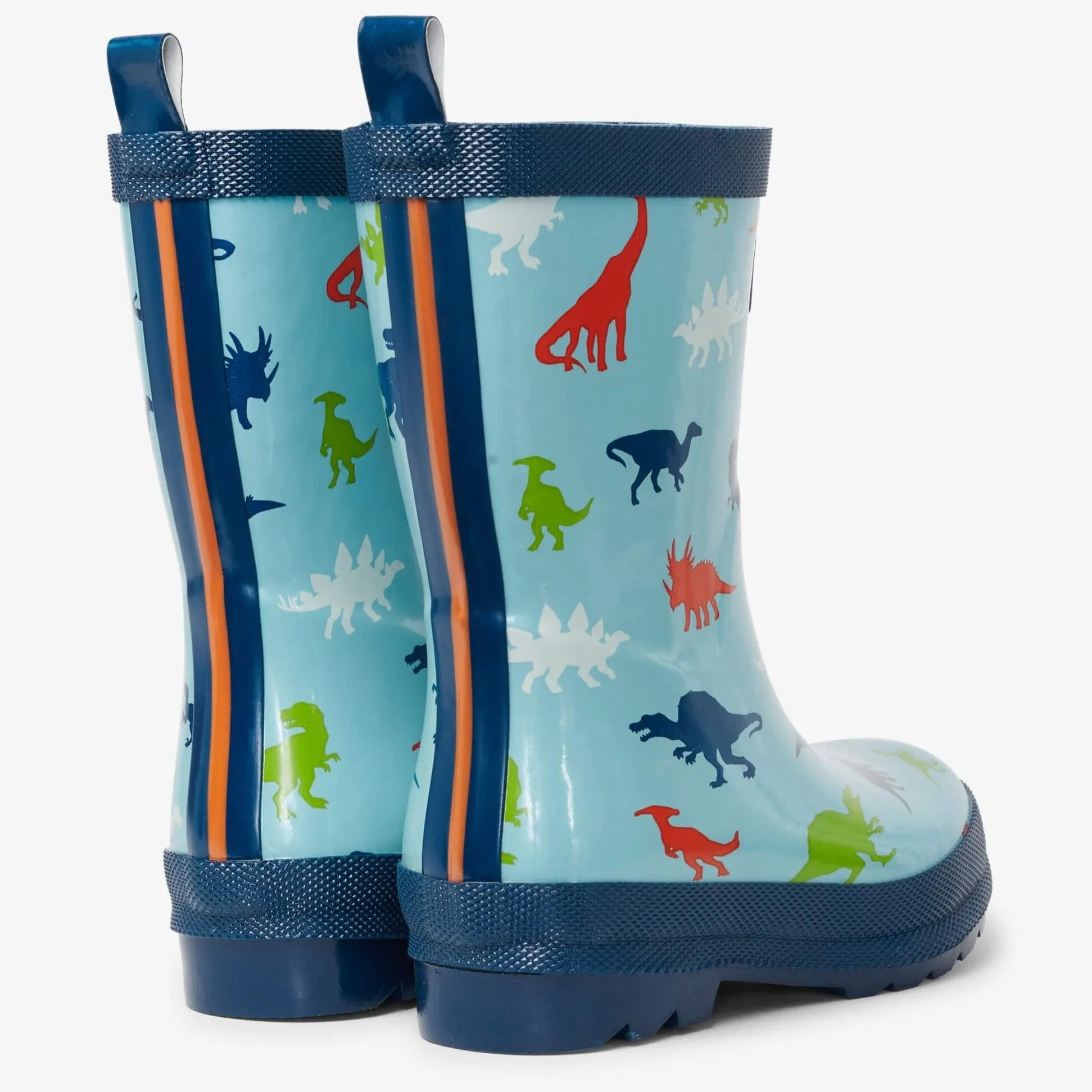 Hatley Prehistoric Dinos Shiny Rain Boots