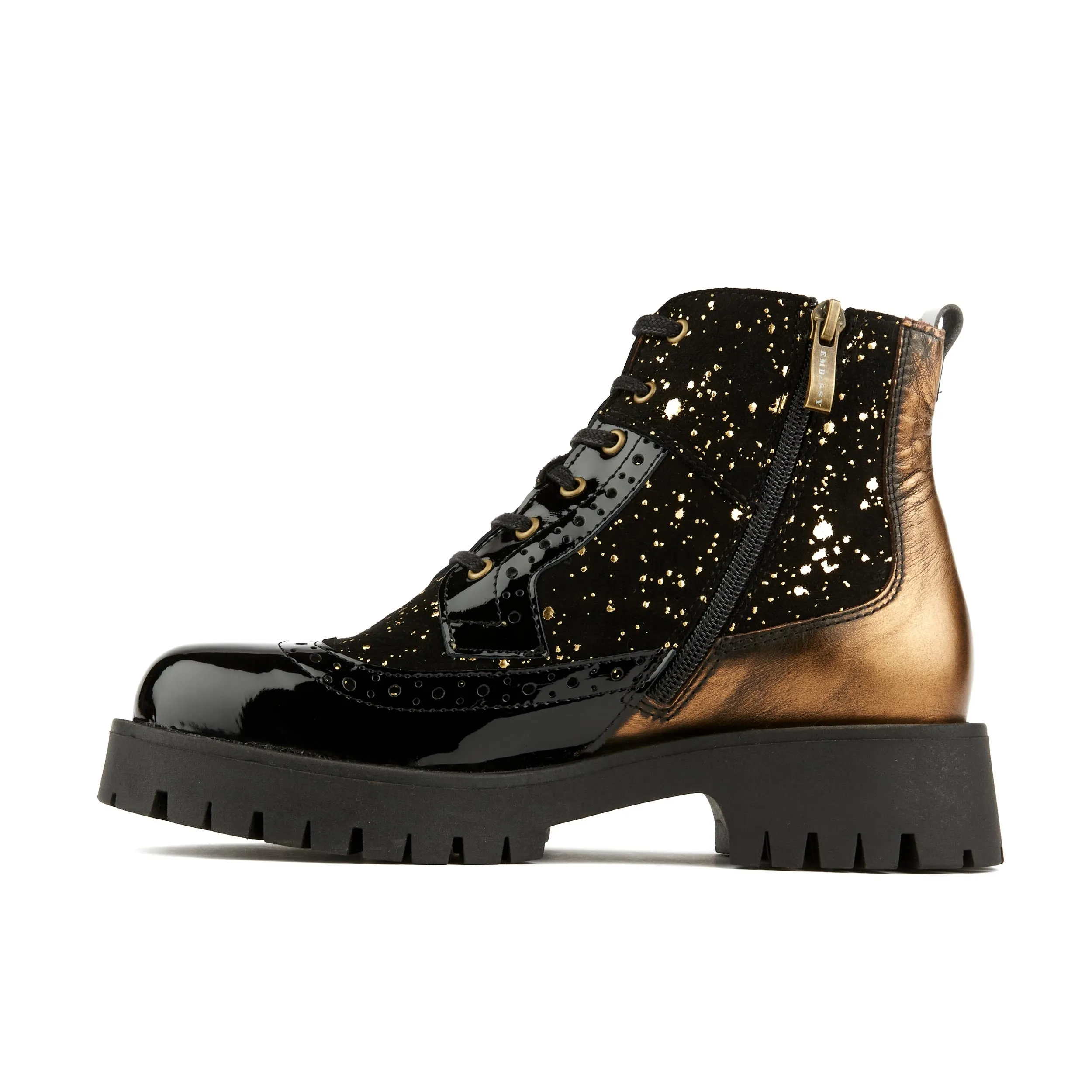 Hatter Platform - Black & Gold