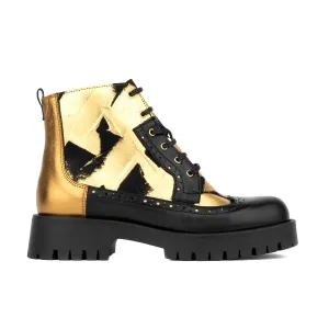 Hatter Platform - Gold & Black