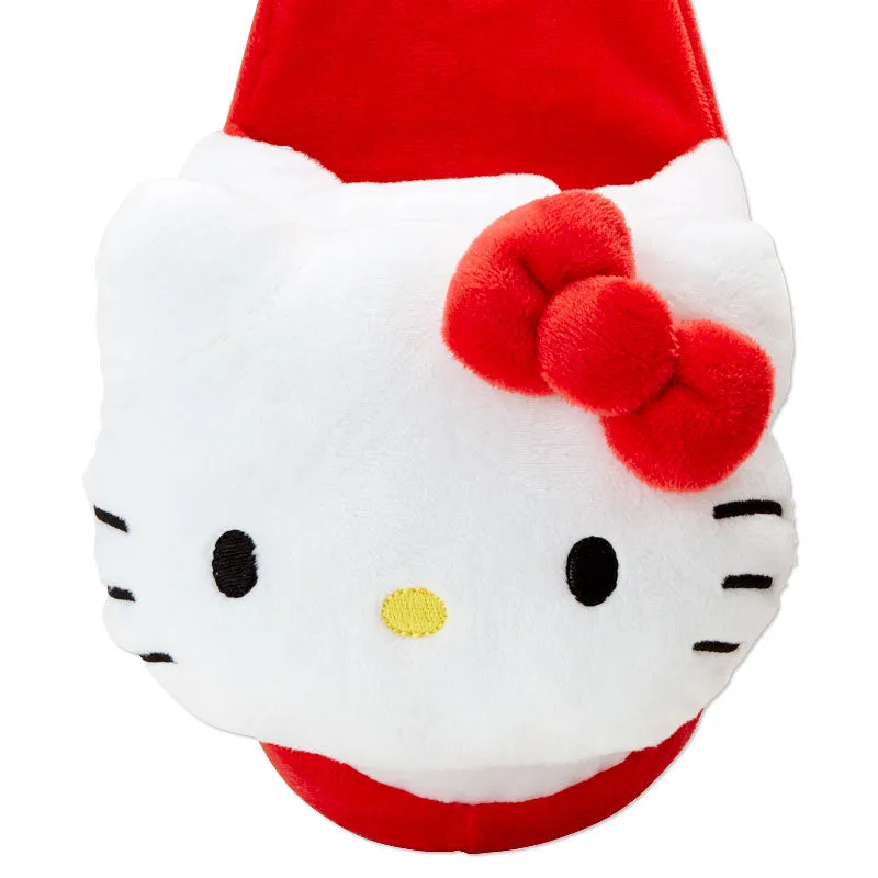 Hello Kitty/My Melody Face Plush Slipper