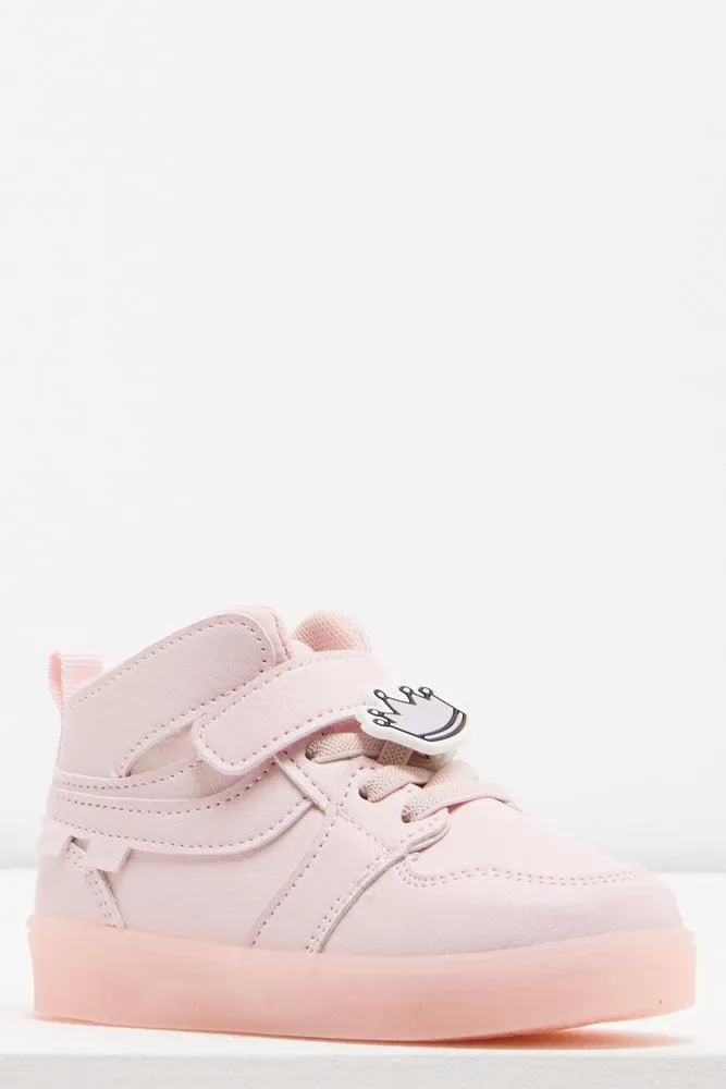 High Top Sneaker Pink