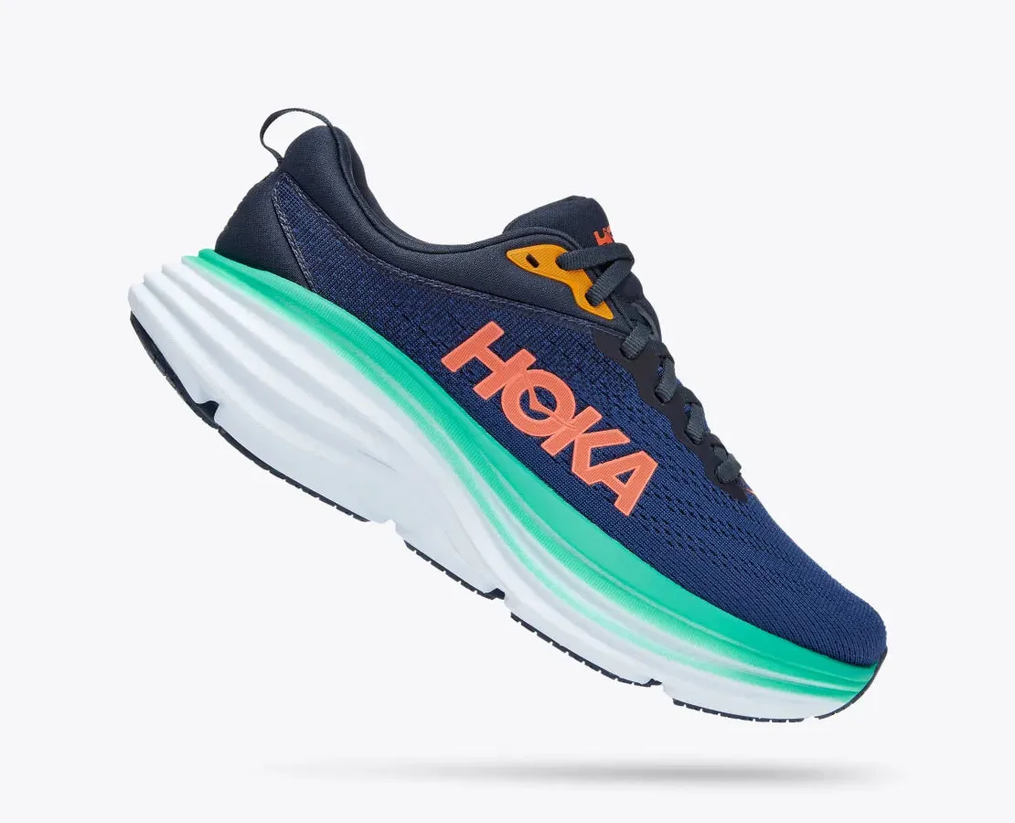 Hoka Womens Bondi 8- Outer Space/Bellwether Blue (1127952-OSBB)