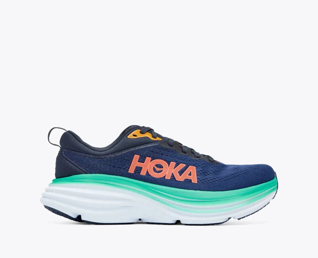 Hoka Womens Bondi 8- Outer Space/Bellwether Blue (1127952-OSBB)