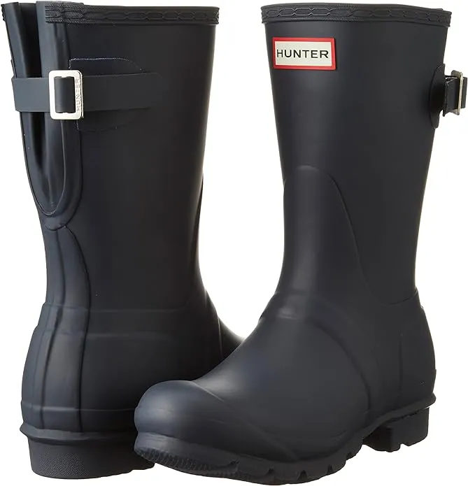 Hunter Footwear Women's Original Short Back Adjustable Rain Boots