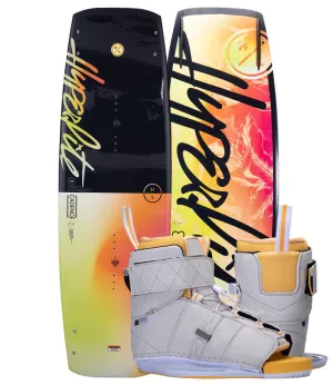 Hyperlite Cadence Wakeboard Package with Viva Boots (2023)