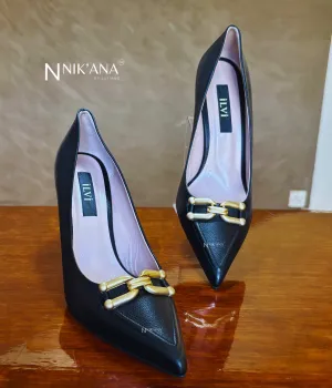 iLVi010-High Heels: Black