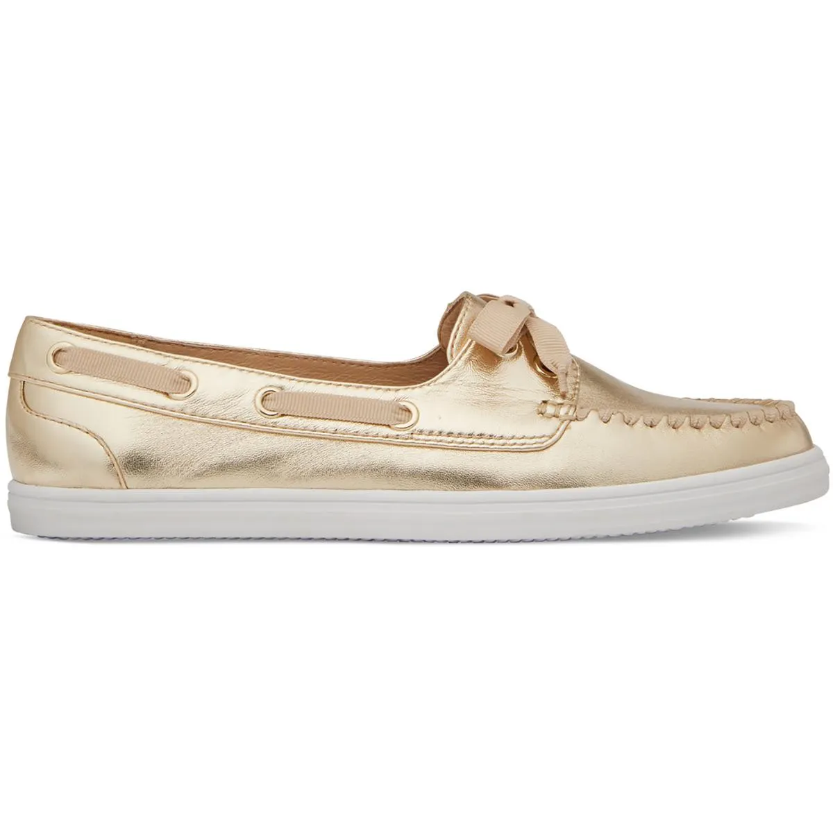 Jack Rogers Womens Bonnie Weekend Leather Slip On Boat Shoes