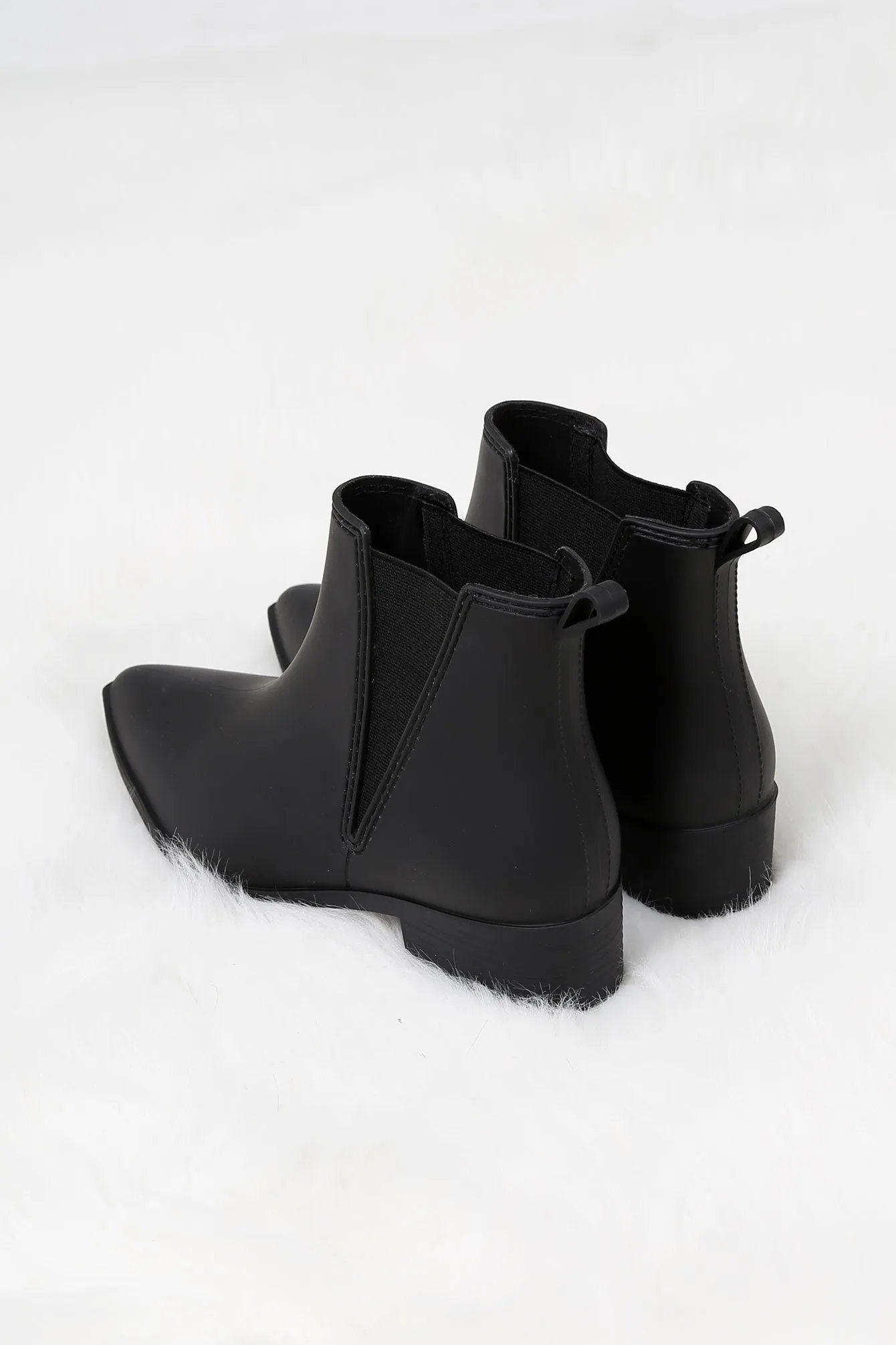 JEFFREY CAMPBELL | Mist Rainboot - Black