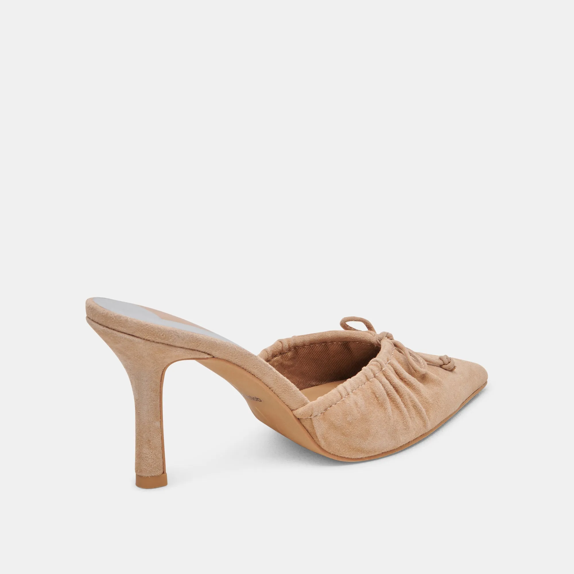 KAIRI HEELS CAMEL SUEDE